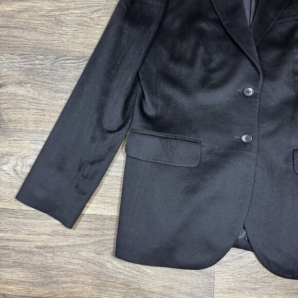Brooks Brothers Loro Piana Women’s 12 Cashmere Blazer Black - Picture 3 of 16